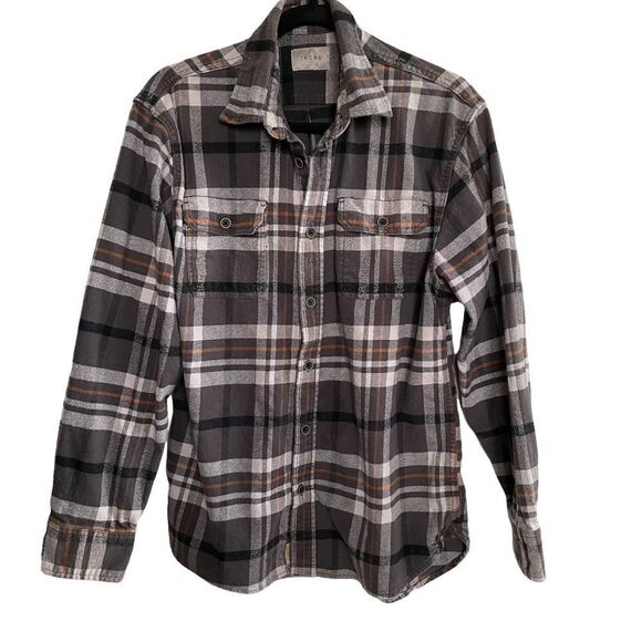 Jachs ~ heavy weight plaid shirt ~ size Medium - Picture 1 of 8